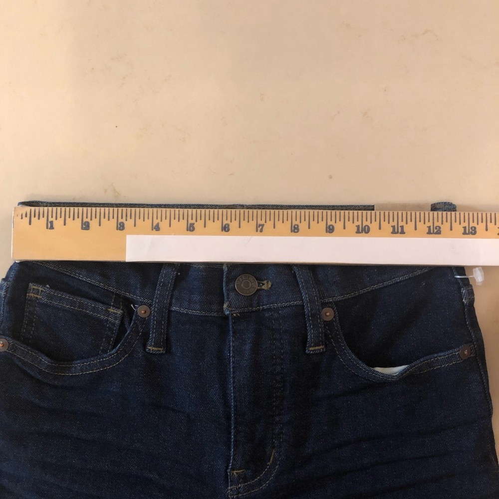 New- Madewell 9” Mid-rise Skinny Jeans, Size W25 - Picture 14 of 16
